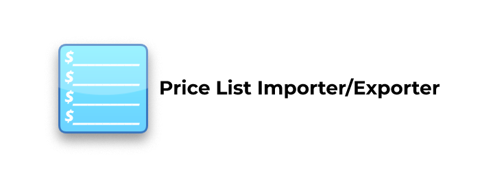 Price List Importer/Exporter