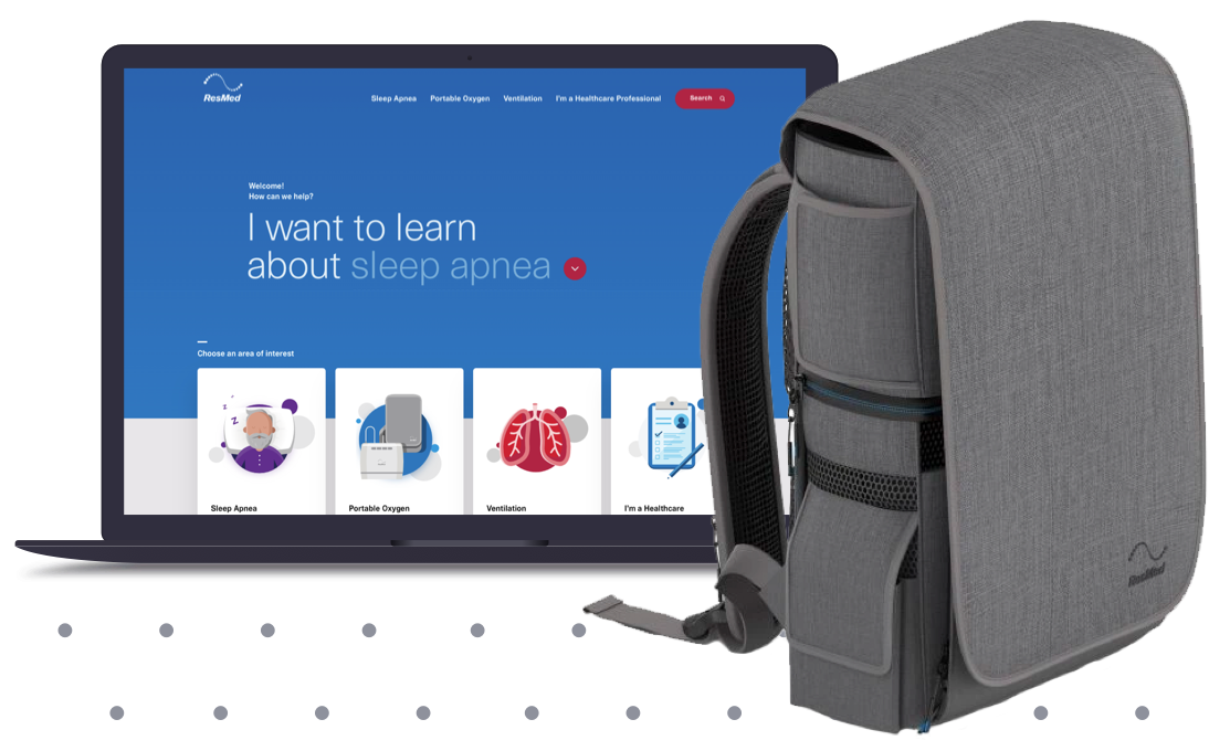 Quote Image Storefront Product Backpack Resmed